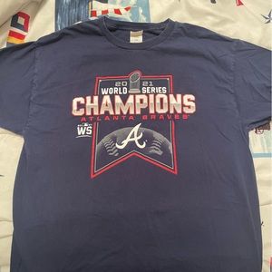 2021 Atlanta Braves World Series Champions T-Shirt